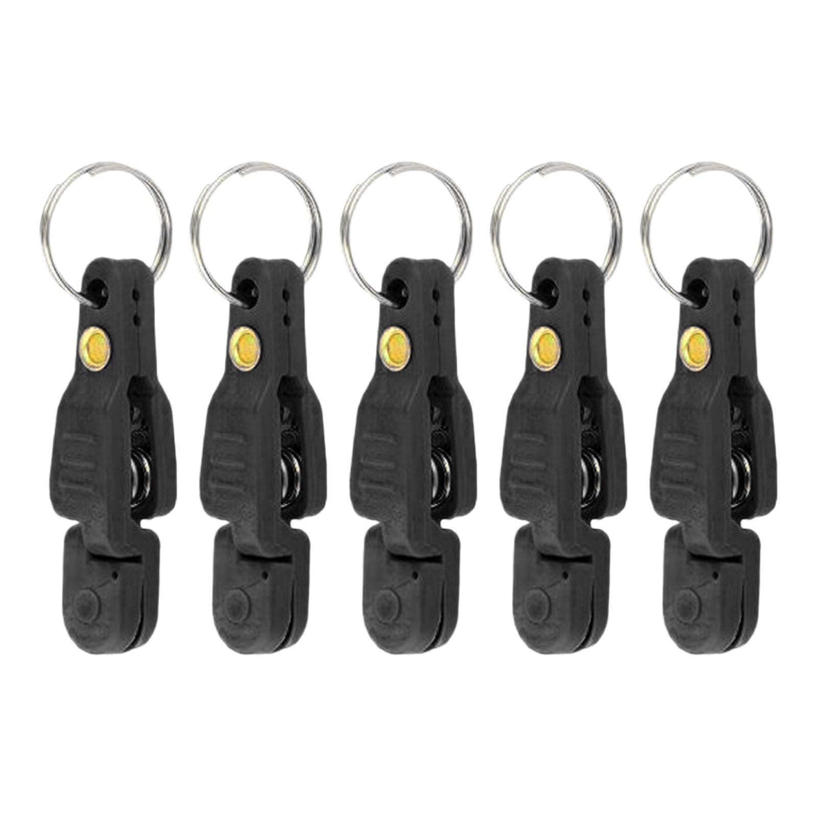 5 Pieces Heavy Tension Snap Release Clips for Weight Boat Fishing Downrigger