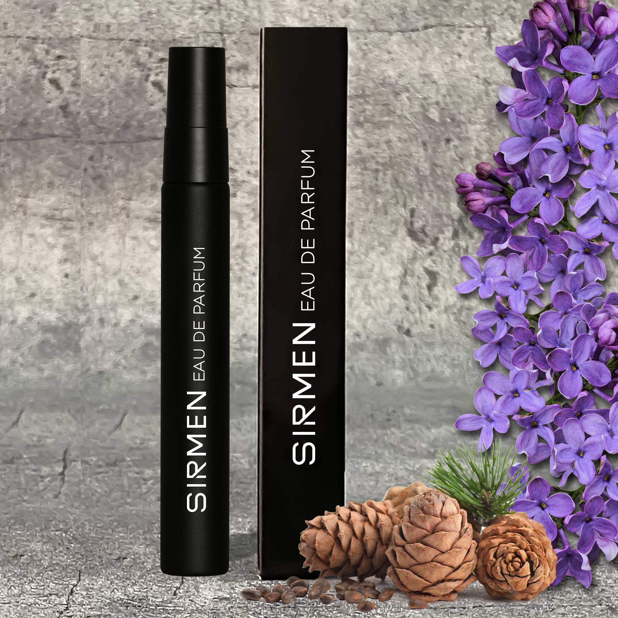 Nước hoa nam SIRMEN Eau de Parfum Châu Âu Europe Gentlemen cao cấp chai 10ml thơm tự nhiên