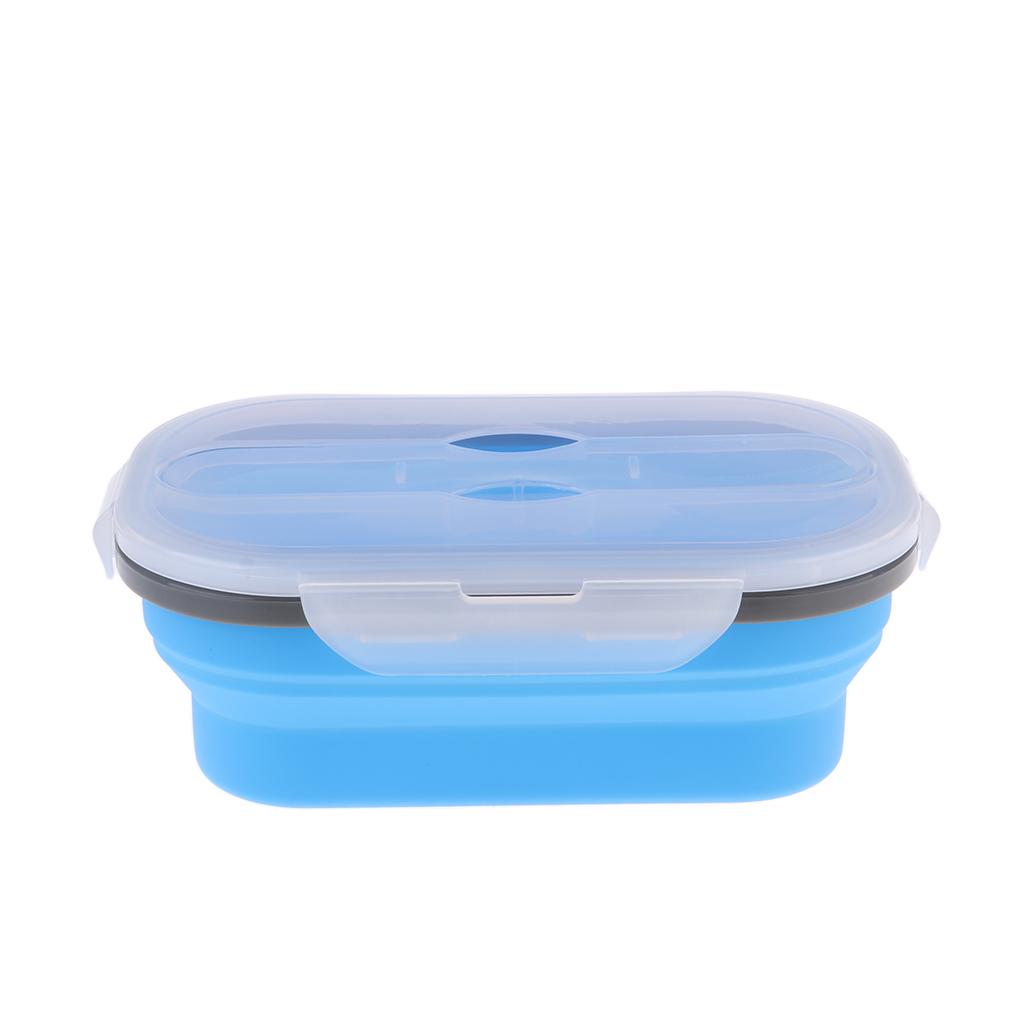 Collapsible Camping Bowl 850ml Outdoor Silicone Travel Bowl for Hiking, Lunch, Picnic Trip, Food-Grade, Space-Saving