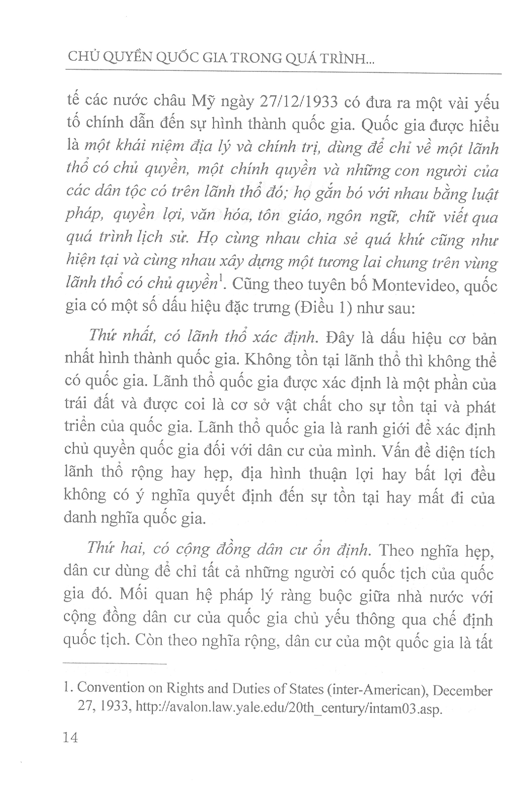 Chủ Quyền Quốc Gia Trong Quá Trình Hội Nhập Của Liên Minh Châu Âu (Sách chuyên khảo)