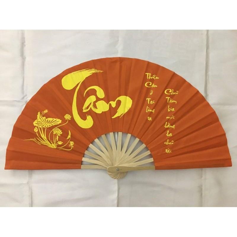 QUẠT VẢI NAN TRE HÀNG THỦ CÔNG VIỆT NAM ĐẸP BỀN CHẮC