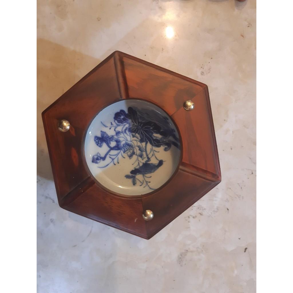 Gạt tàn gỗ trắc