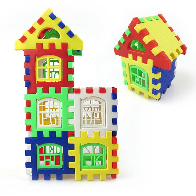 Bộ đồ chơi lắp ráp hình ngôi nhà nhiều chi tiết cho bé  S08