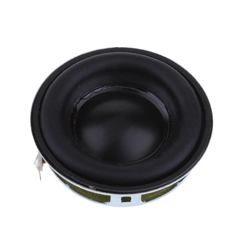 2 Packs 40mm 5W Full Range Audio Speaker 4Ohm Clear Sound 16 for