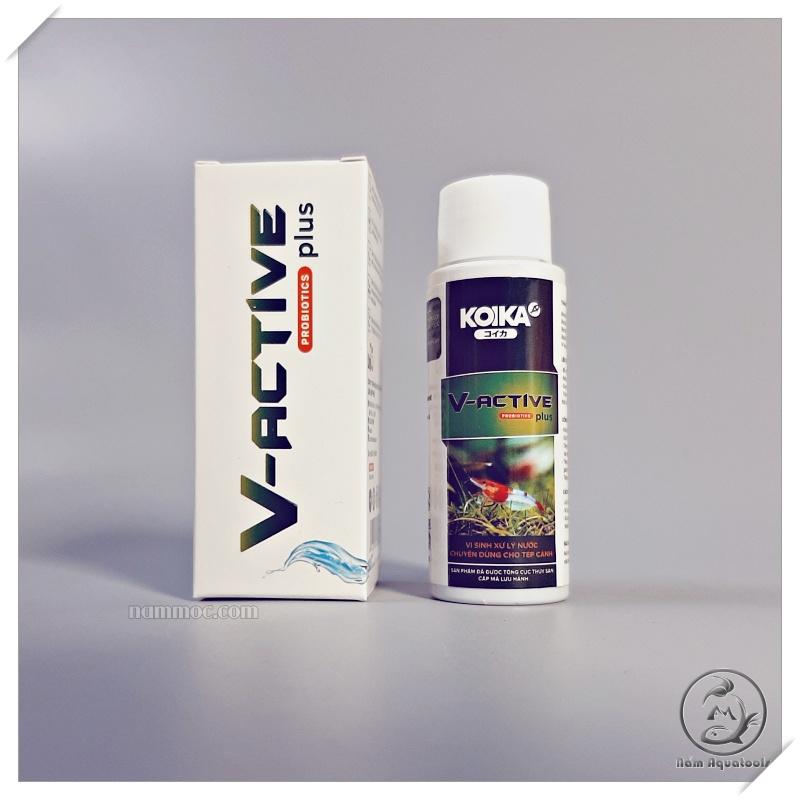 KOIKA V-ACTIVE PLUS | Vi Sinh Chuyên Dùng Cho Hồ Tép Cảnh