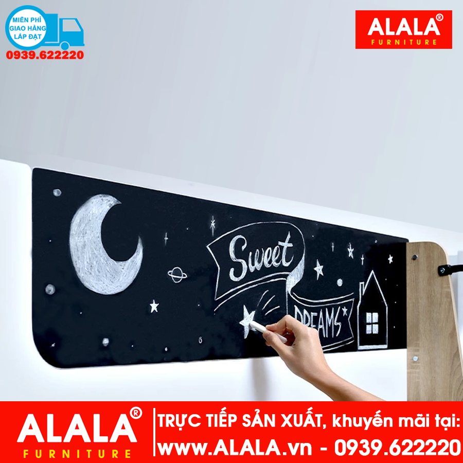 Giường tầng cho Bé ALALA140 đa năng - www.ALALA.vn - Za.lo: 0939.622220