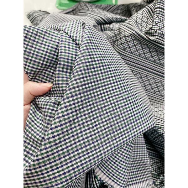 VẢI THÔ CARO SALE