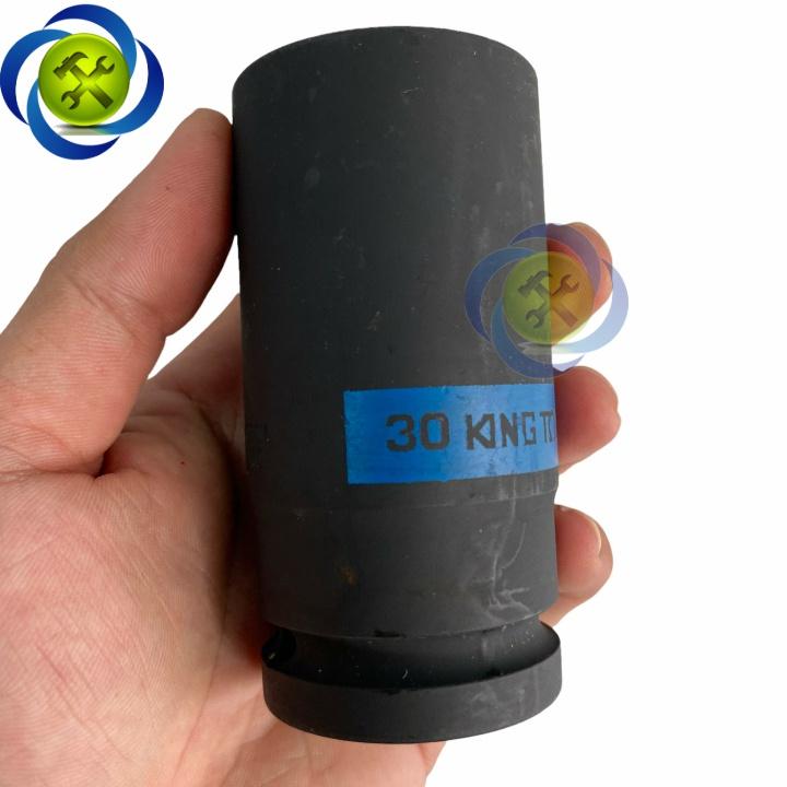 Tuýp 30mm 3/4 Kingtony 643530M 6 cạnh dài màu đen