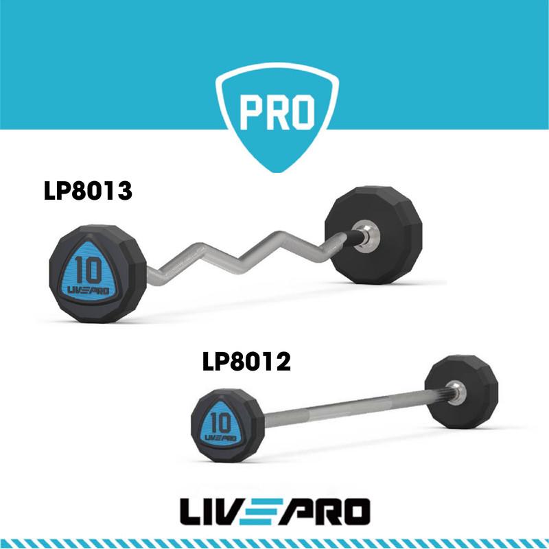 20KG Thanh Tạ Các Loại Chất Liệu Urethane Livepro Chính Hãng PREMIUM URETHANE BARBELL