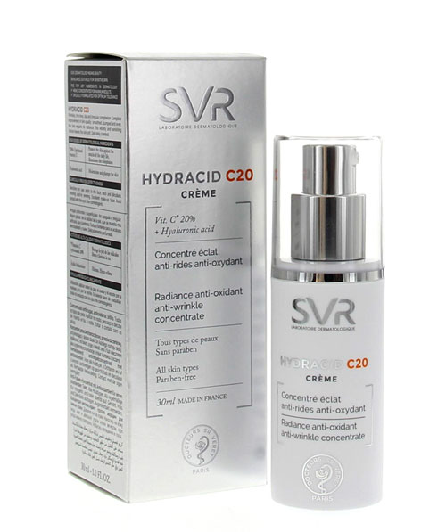 SVR Hydracid C20 Crème – Kem dưỡng trắng da chống lão hóa 30ml