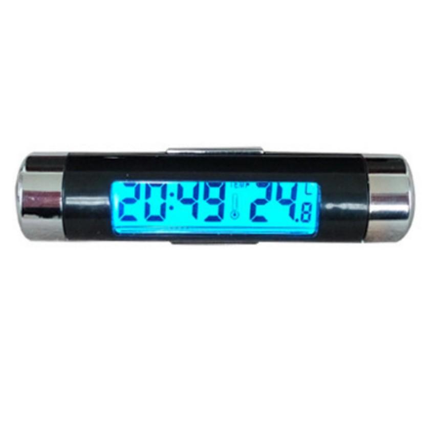 ️️ Đồng hồ nhiệt kế gắn ô tô loại tròn 206135