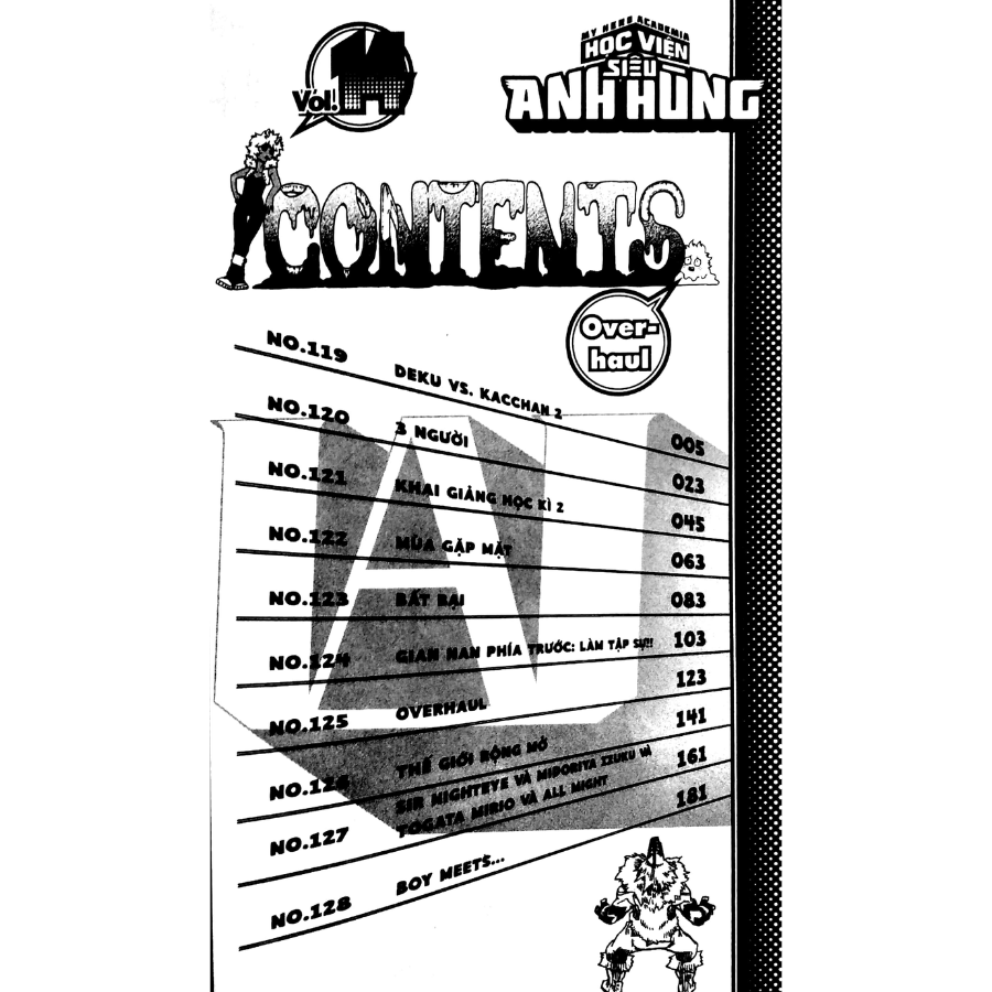 My Hero Academia - Học Viện Siêu Anh Hùng Tập 14: Overhaul