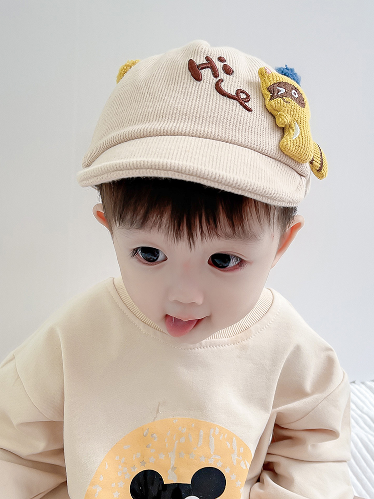 Mũ lưỡi trai mềm hình chú chồn tai bông dễ thương cho bé MH129 Mimo Baby