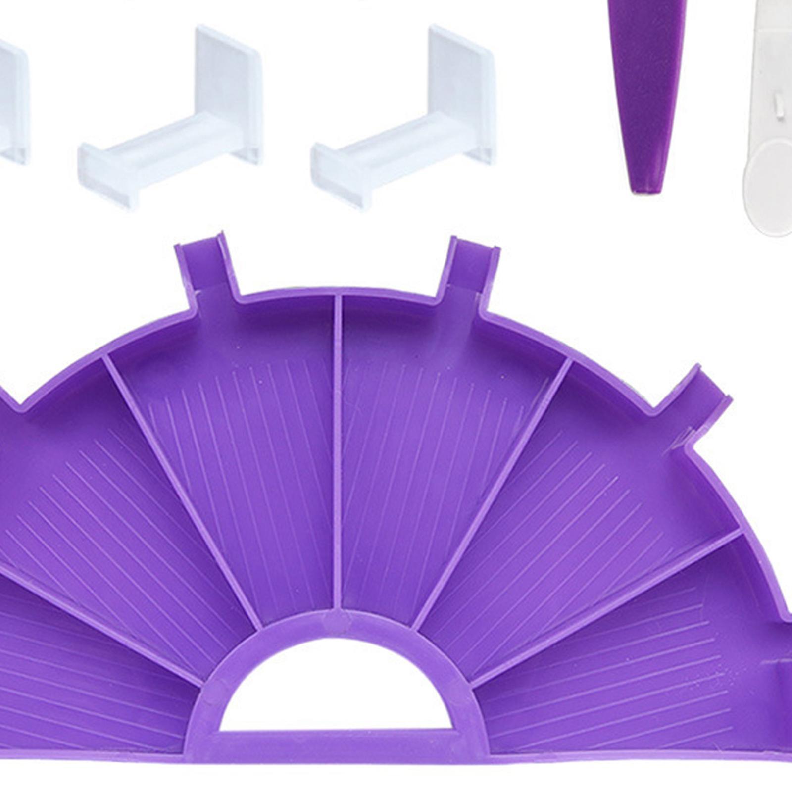 5D Diamond Paintings Accessories, Container Organizer Rhinestone Plate Tray Diamond Cleaning Brush Diamond Paint Tray Holder, DIY Craft