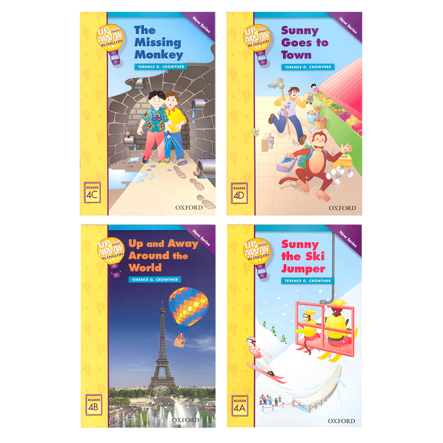 [Hàng thanh lý miễn đổi trả] Up and Away Reader Packs: Pack 4