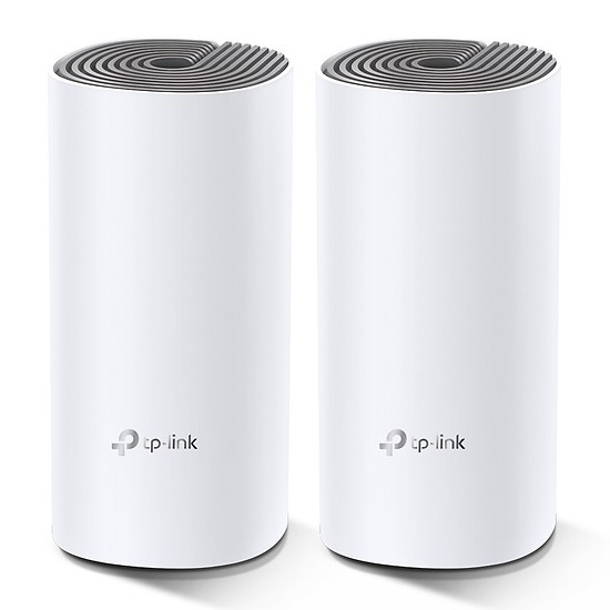 Bộ Phát Wifi Mesh Băng Tần Kép TP-Link Deco E4 AC1200 MU-MIMO (2-pack) - Hàng Chính Hãng