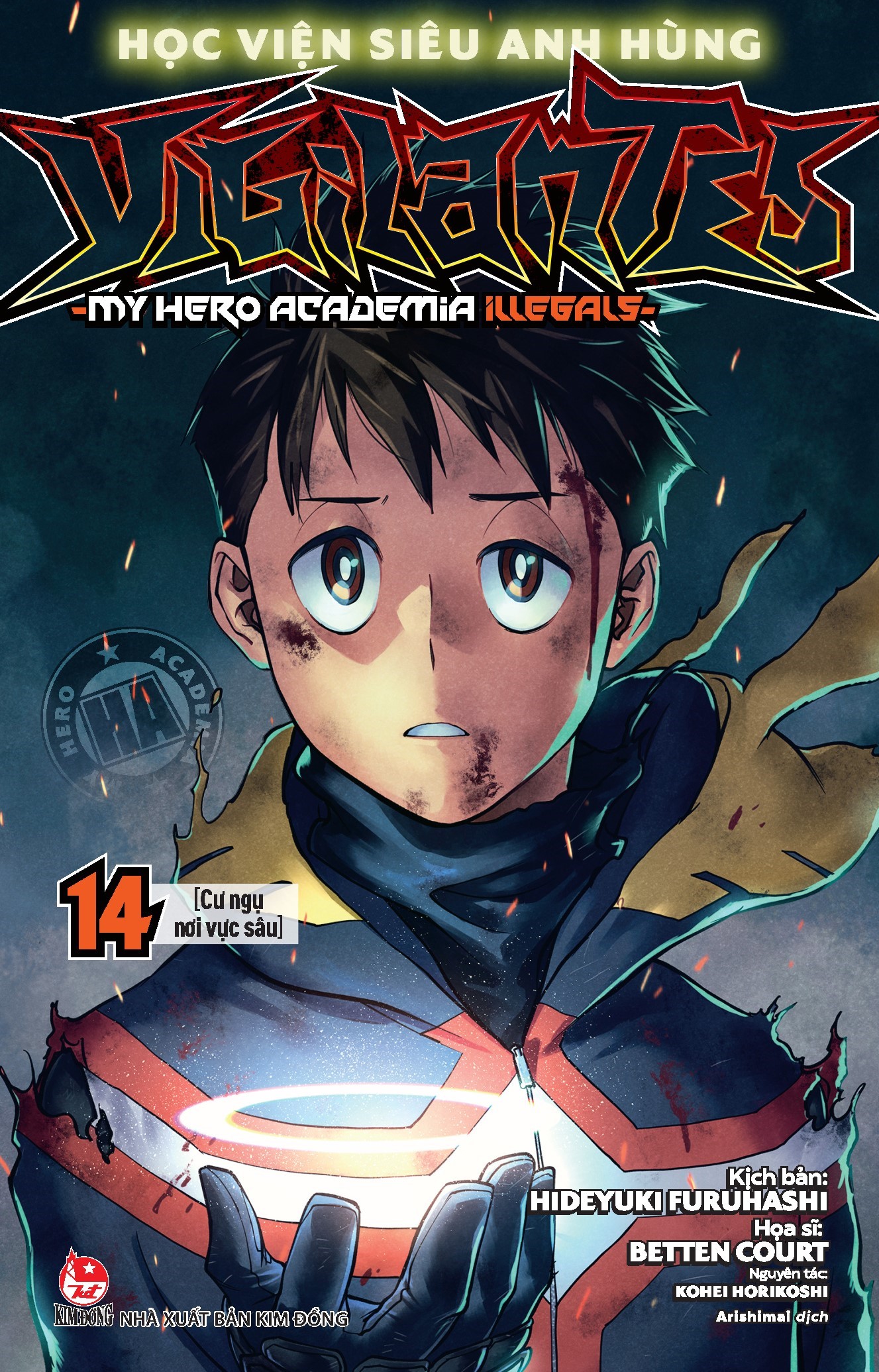 Học Viện Siêu Anh Hùng Vigilantes - My Hero Academia Illegals Tập 14: Cư Ngụ Nơi Vực Sâu [Tặng Kèm Bookmark]