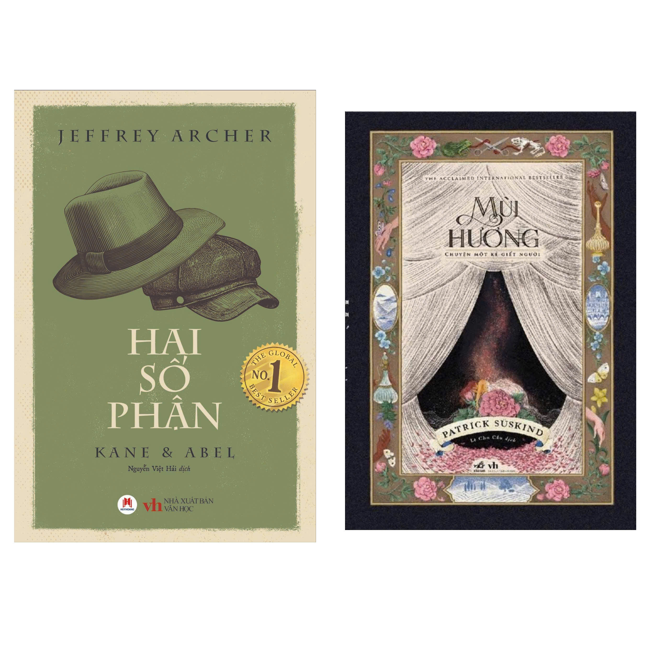 Combo 2Q Sách Văn Học Kinh Điển  Mùi Hương  Tái Bản    Hai Số Phận – Bìa Mềm Tái Bản