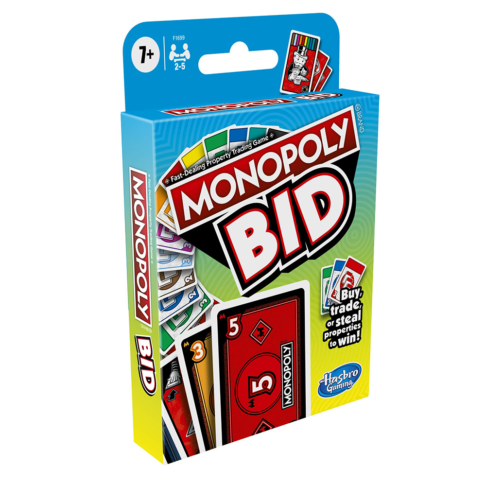 Bộ Bài Monopoly Bid Phiên Bản Bỏ Túi