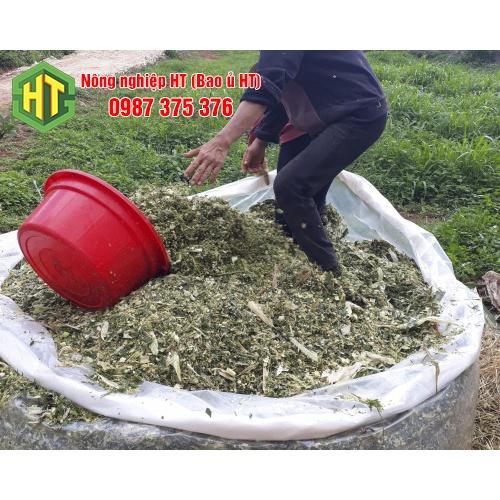 Bao nilon ĐA NĂNG LOẠI LỚN nặng 1,5kg, 2m x 3,1m dùng ủ thức ăn xanh hoặc chứa nông sản, đồ kích thước lớn.