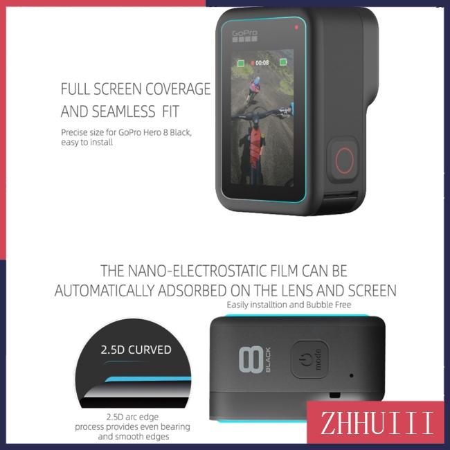 Kính Cường Lực Bảo Vệ Màn Hình Chống Nổ Cho Sunnylife GoPro Hero 8