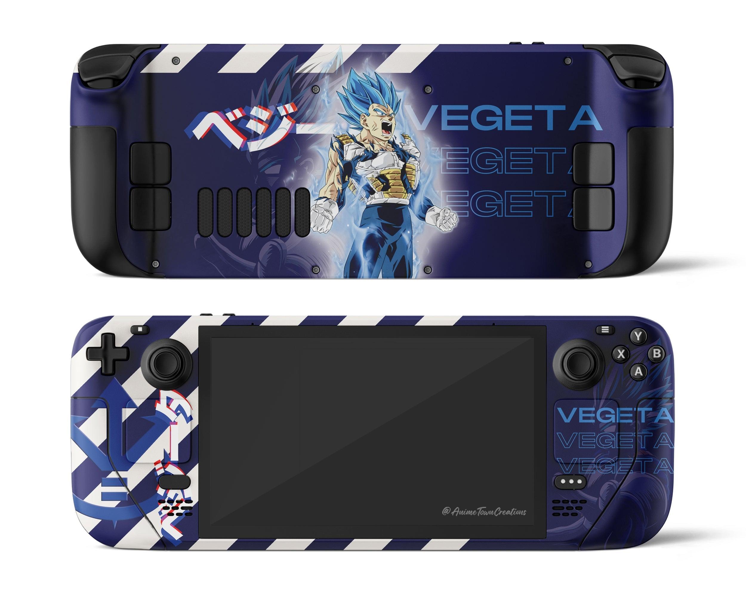 Skin dán Steam Deck mẫu Dragon Ball Vegeta Hype (Đã cắt sẵn chi tiết, dễ dán)