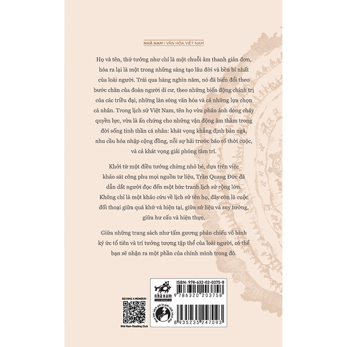 Họ Và Tên - Một Lịch Sử Nhìn Từ Danh Tính Người Việt