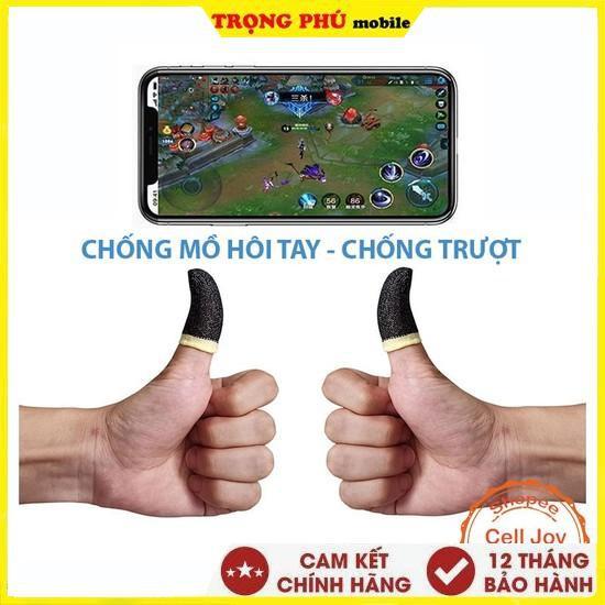 Bộ bao 2 ngón tay chuyên dụng chơi game mobile chống ra mồ hôi tay tiện lợi