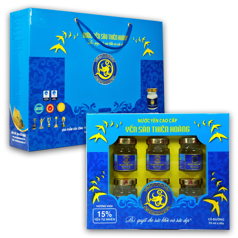 Hộp Yến Thiên Hoàng Hương Vani