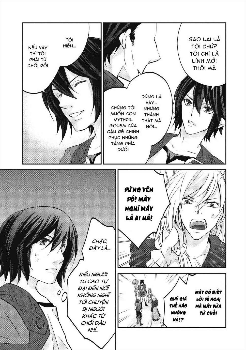 chuyển sinh thành golem master chapter 11.1 9