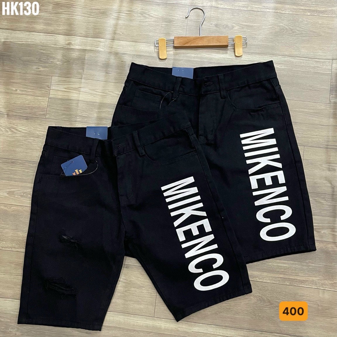 Quần short jean nam, quần short jean nam mẫu mới phong cách hàng quốc, họa tiết cao cấp OBOK FASHION MS400