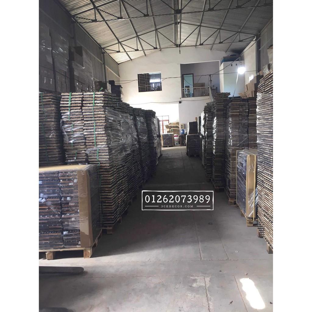 Sàn gỗ tự nhiên vỉ nhựa ngoài trời
