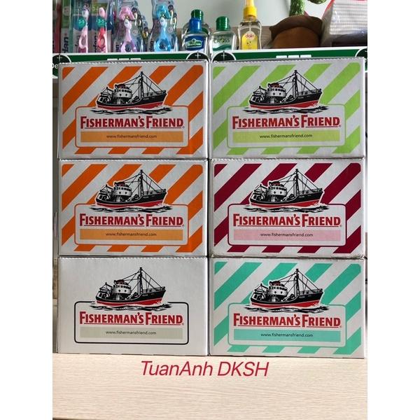 KẸO CAY CON TÀU FISHERMAN'S FRIEND ĐỦ VỊ - XUẤT XỨ MALAYSIA - Hàng  DKSH Việt Nam