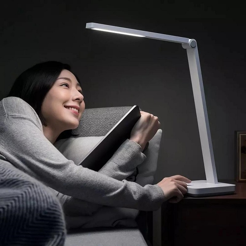 Đèn bàn Mijia Lite Xiaomi Smart Mi LED Bảo vệ mắt 4000K 500 Lumens Sáng vào ban đêm