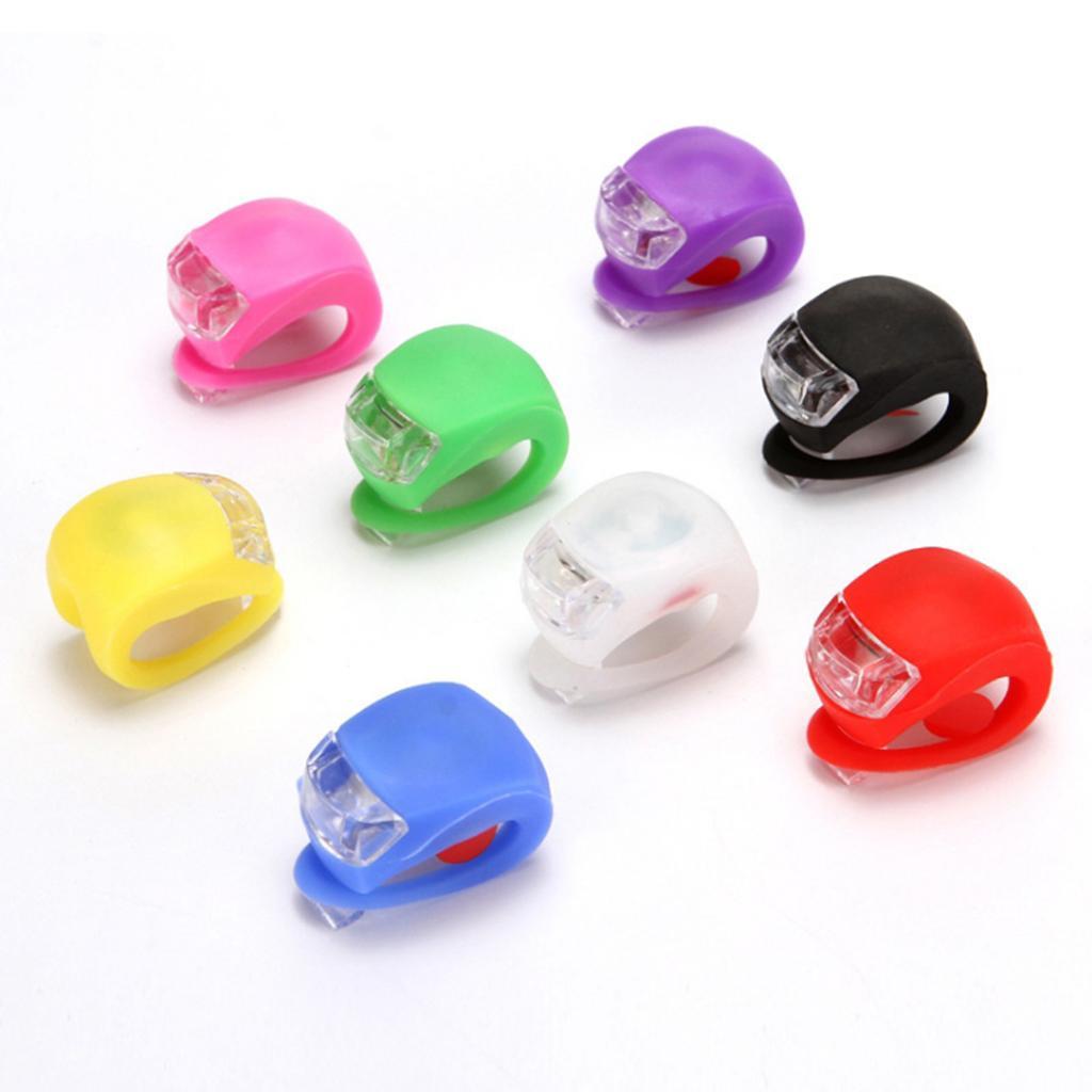 3x LED Bicycle Light Waterproof Front Rear, 3 Brightness Modes, for VTC Cycling Stroller Camping