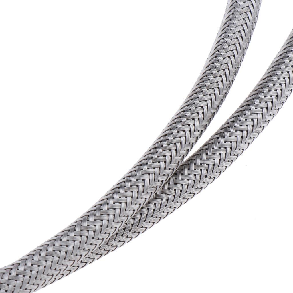 31.5inch Propane Adapter Hose Converter Replacement for Gas Propane Cylinder Tank Connector, Camping Hiking Picnic BBQ