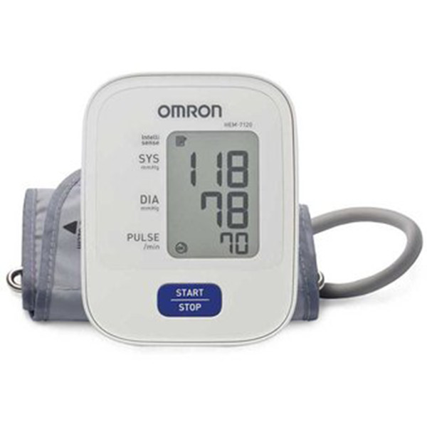 Máy đo huyết áp Omron Hem 7120 + Máy đo đường huyết Safe Accu