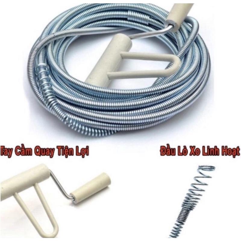 Dây thông tắc lò xo 3-5-7-9-10-11-20 mét