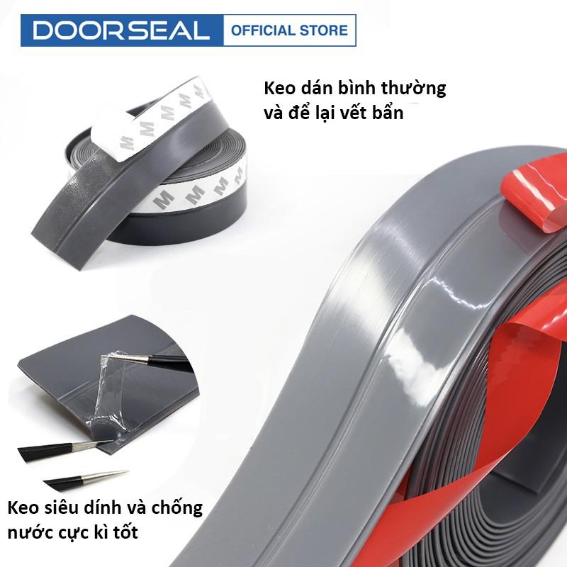 Ron dán chân cửa rộng 25mm chống bụi, côn trùng tiện dụng- DOORSEAL (Vietnam)