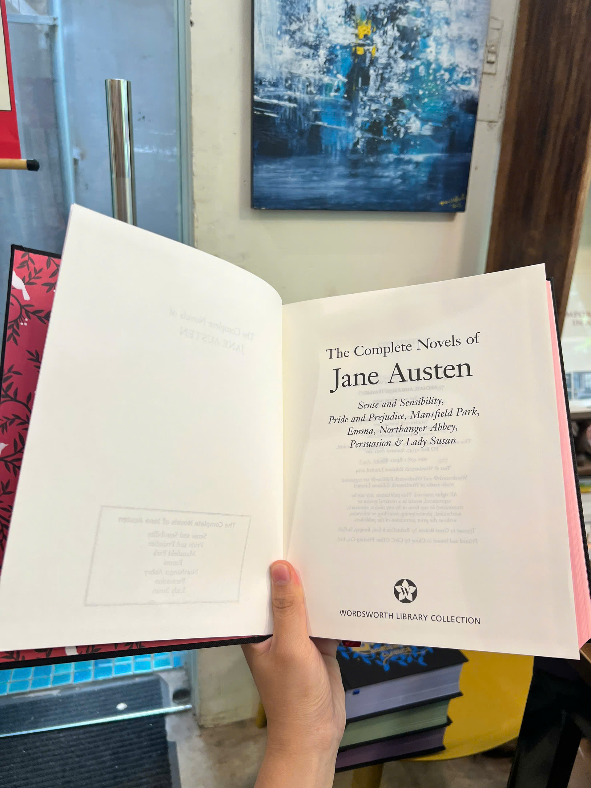 Sách - The Complete Novels of Jane Austen | Classics Fiction / Romance / Bìa da, cứng khổ lớn