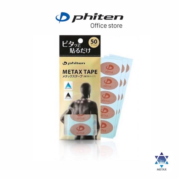 Miếng dán giảm đau Metax Phiten metax tape (50 miếng) PT730000