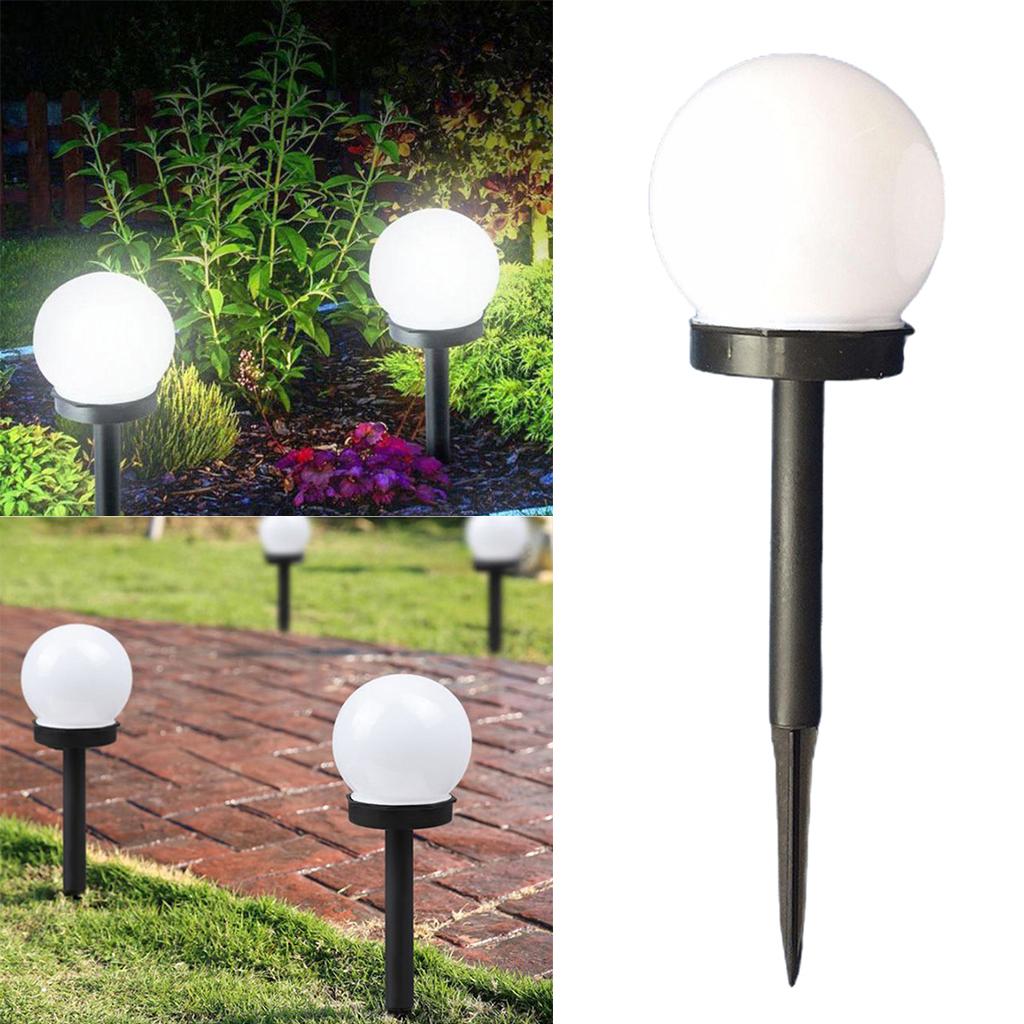 2xSolar Garden LED Lights Waterproof Landscape Pathway LED Lamp Outdoor Decor