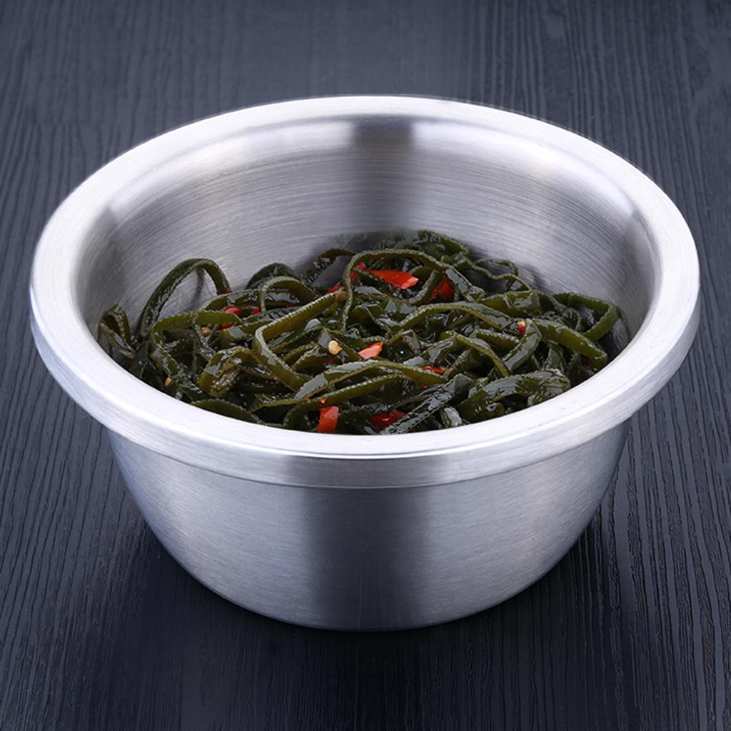 Stainless Steel Mixing Bowl Bake Prep Bowl Salad Food Serving Bowl