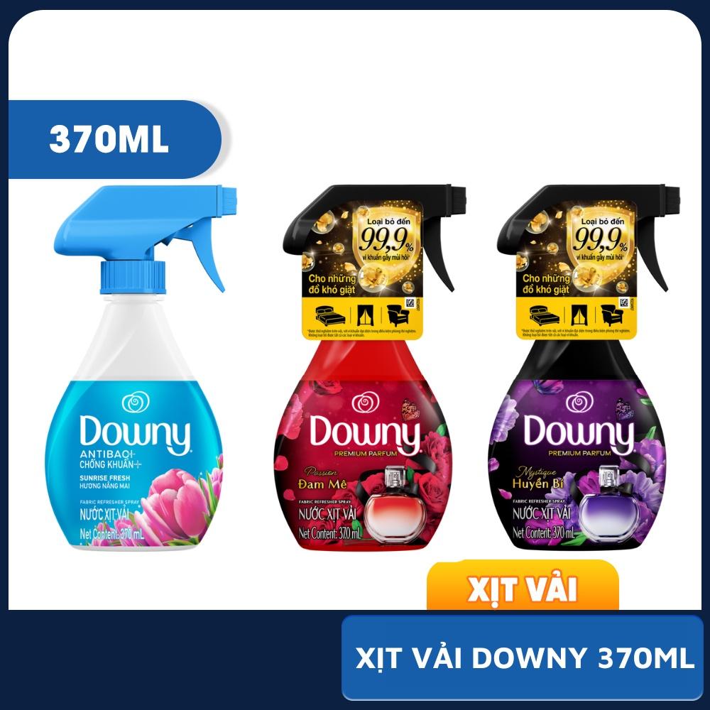 Xịt Vải DOWNY Khử Mùi Và Chống Khuẩn 99.9% Hương Huyền Bí Chai 370ML