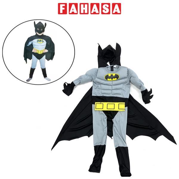 Bộ Trang Phục Batman - Hóa Trang Halloween Bé Trai - Size S - Nuan Nuan LC2861