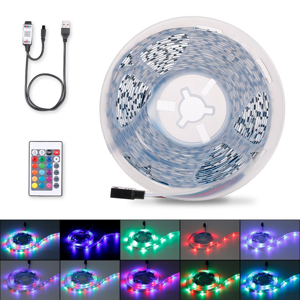 Dải đèn LED nhiều màu, trang trí Phòng ngủ, Nhà bếp, Trang trí cây thông Noel