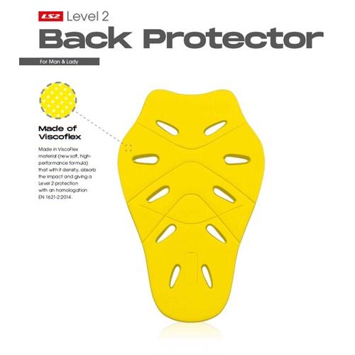 GIÁP LƯNG LS2 CAO CẤP YELLOW - GARA20