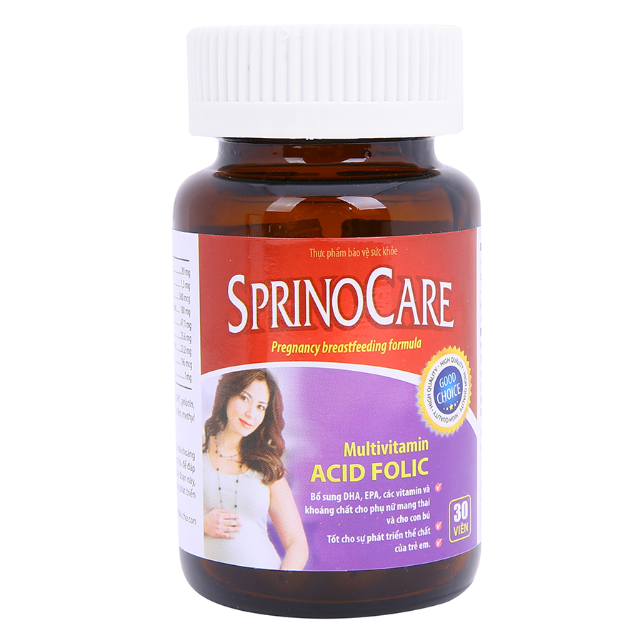 Viên Uống Cho Mẹ Mang Thai Và Cho Con Bú Sprinocare