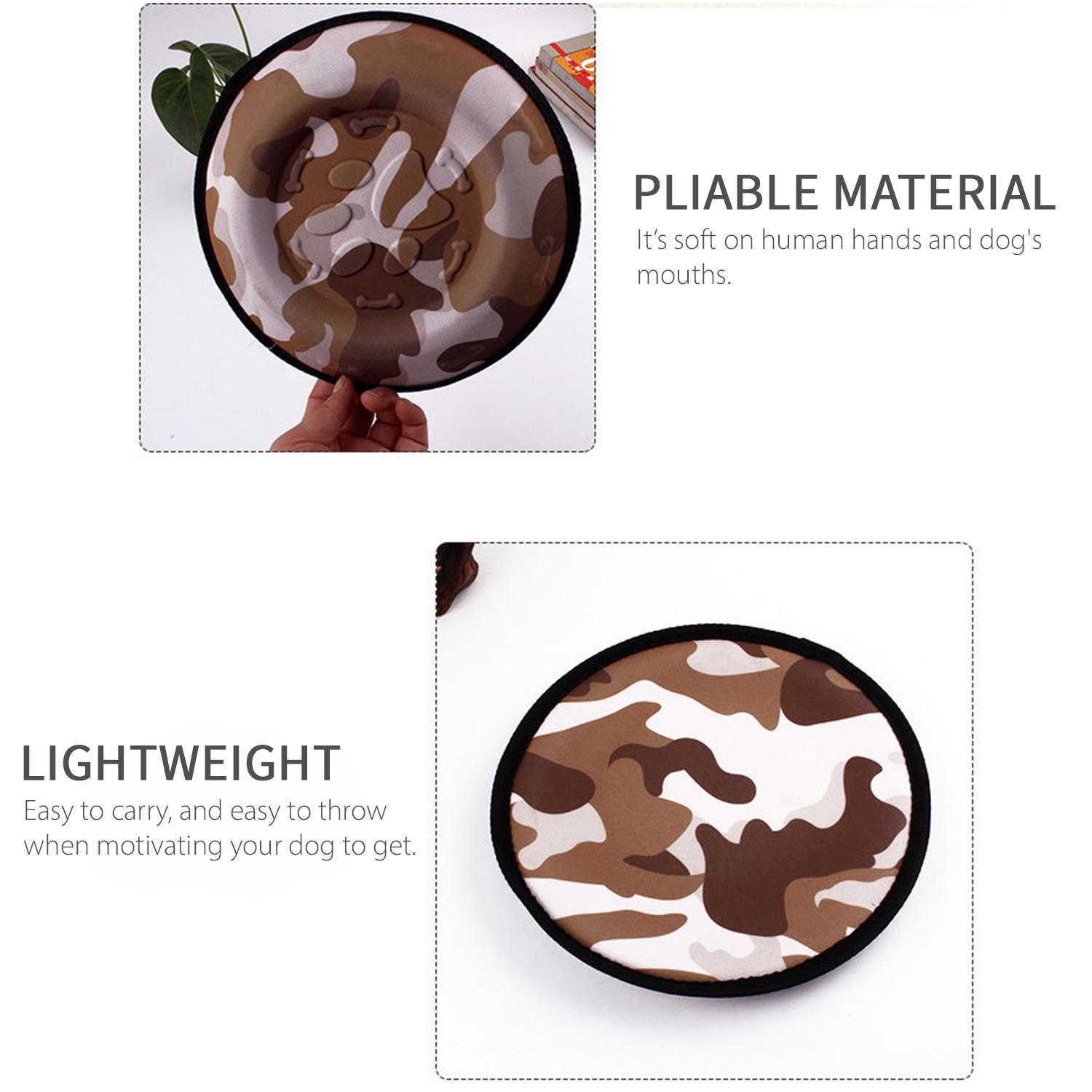 Đĩa bay đồ chơi cho chó đồ chơi tương tác huấn luyện tập thể dục cho vật nuôi