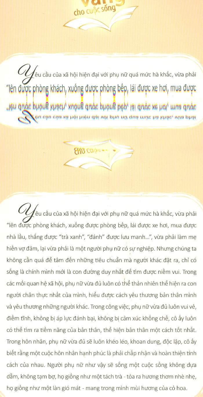 BÁCH KHOA THƯ DÀNH CHO PHỤ NỮ - Phụ Nữ Hãy Là Người Vừa Đủ – Thanh Hương biên soạn – Liên Việt Books – NXB Văn Học